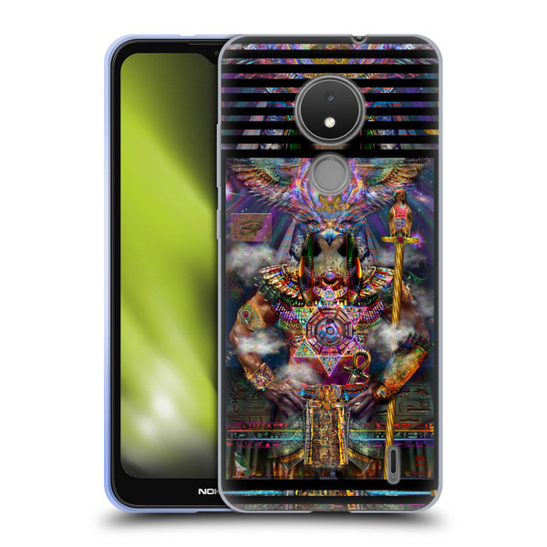 Jumbie Art Gods and Goddesses Horus Soft Gel Case for Nokia C21