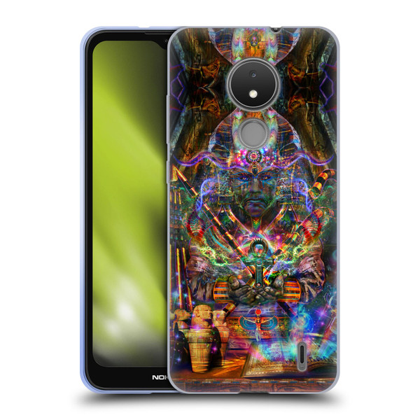 Jumbie Art Gods and Goddesses Osiris Soft Gel Case for Nokia C21
