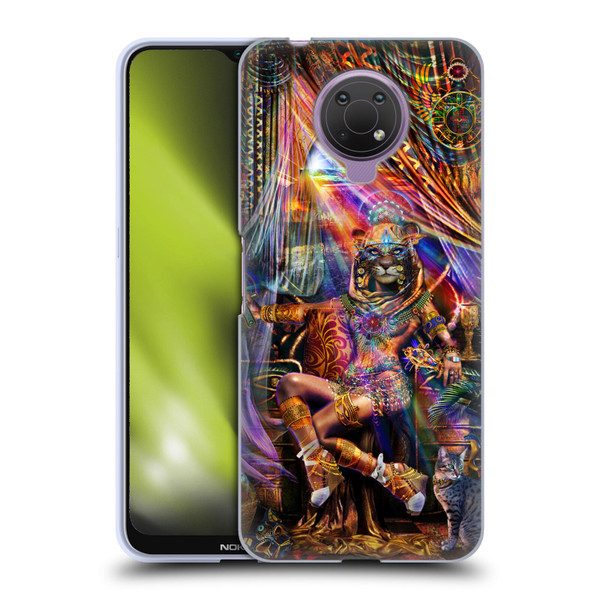 Jumbie Art Gods and Goddesses Bastet Soft Gel Case for Nokia G10