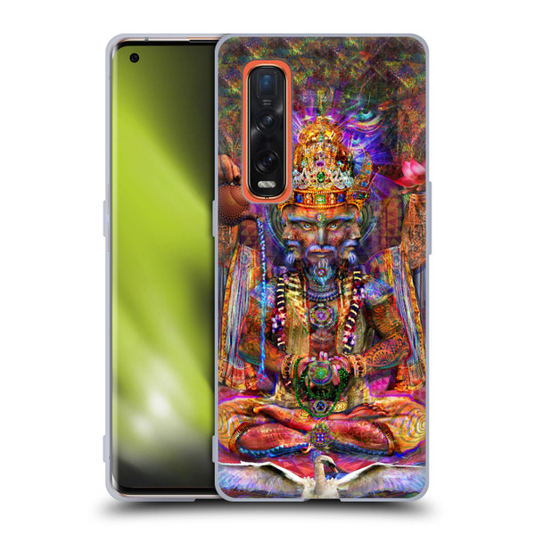 Jumbie Art Gods and Goddesses Brahma Soft Gel Case for OPPO Find X2 Pro 5G