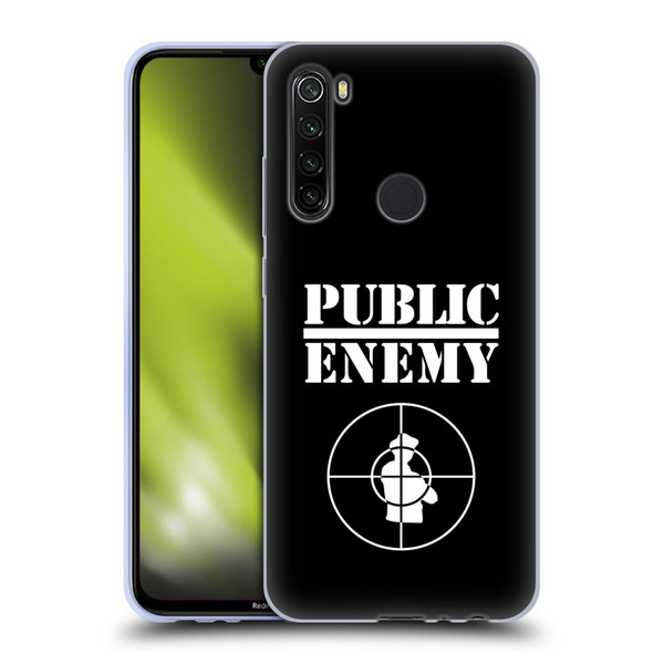 Public Enemy Graphics Logo Soft Gel Case for Xiaomi Redmi Note 8T