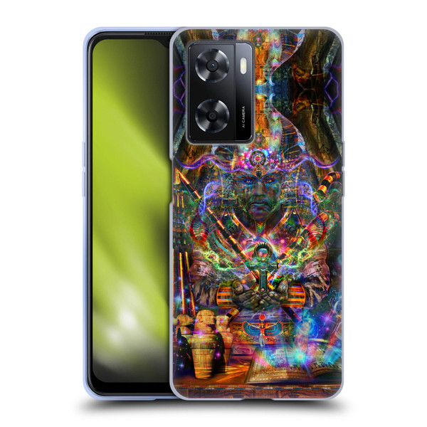 Jumbie Art Gods and Goddesses Osiris Soft Gel Case for OPPO A57s