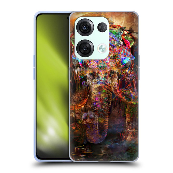 Jumbie Art Gods and Goddesses Ganesha Soft Gel Case for OPPO Reno8 Pro