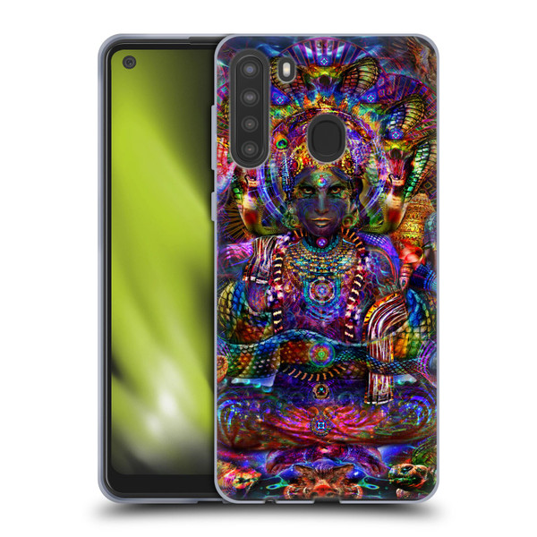 Jumbie Art Gods and Goddesses Vishnu Soft Gel Case for Samsung Galaxy A21 (2020)