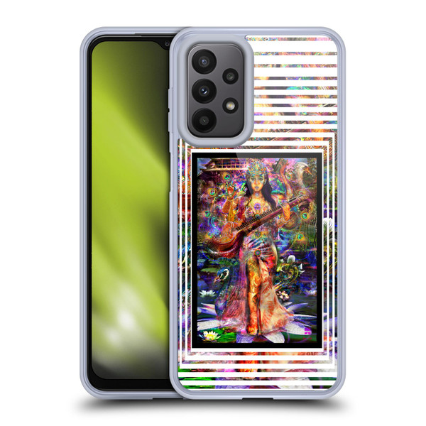 Jumbie Art Gods and Goddesses Saraswatti Soft Gel Case for Samsung Galaxy A23 / 5G (2022)