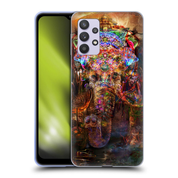 Jumbie Art Gods and Goddesses Ganesha Soft Gel Case for Samsung Galaxy A32 5G / M32 5G (2021)