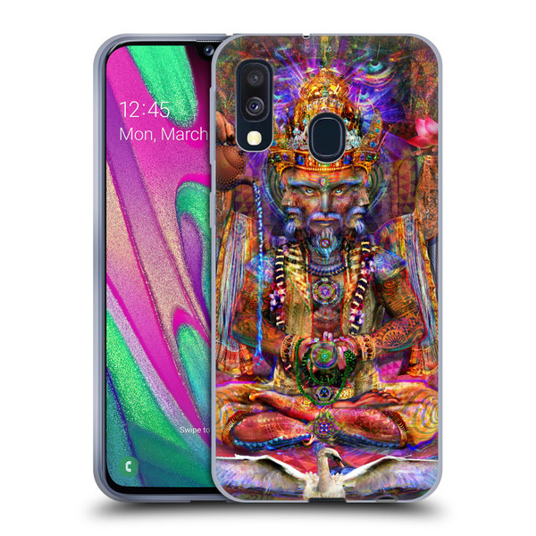 Jumbie Art Gods and Goddesses Brahma Soft Gel Case for Samsung Galaxy A40 (2019)