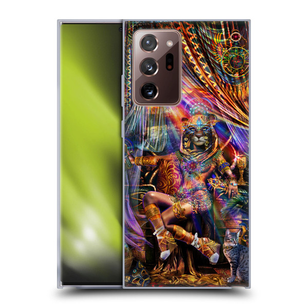 Jumbie Art Gods and Goddesses Bastet Soft Gel Case for Samsung Galaxy Note20 Ultra / 5G