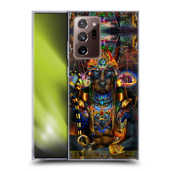 Jumbie Art Gods and Goddesses Anubis Soft Gel Case for Samsung Galaxy Note20 Ultra / 5G
