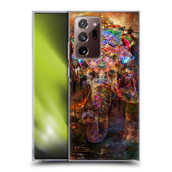 Jumbie Art Gods and Goddesses Ganesha Soft Gel Case for Samsung Galaxy Note20 Ultra / 5G