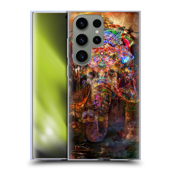 Jumbie Art Gods and Goddesses Ganesha Soft Gel Case for Samsung Galaxy S23 Ultra 5G