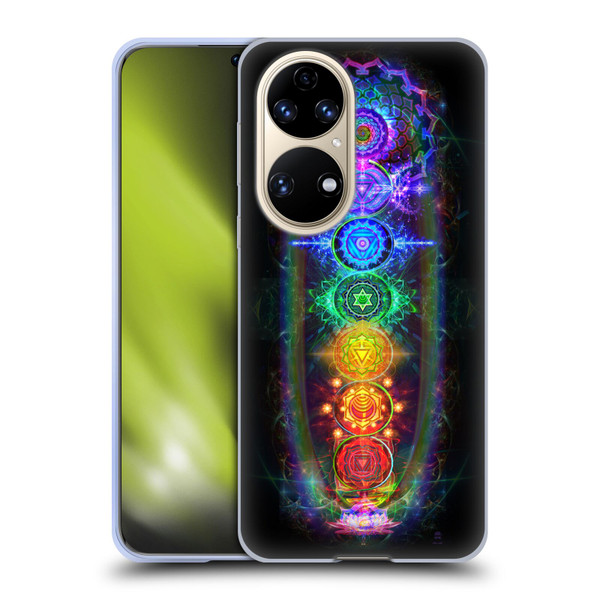 Jumbie Art Visionary Chakras Soft Gel Case for Huawei P50