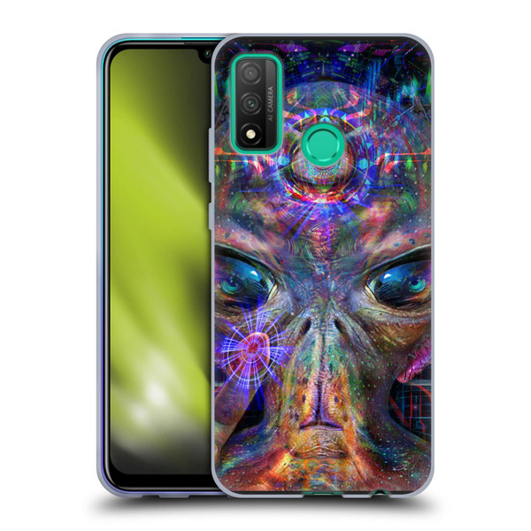 Jumbie Art Visionary Alien Soft Gel Case for Huawei P Smart (2020)