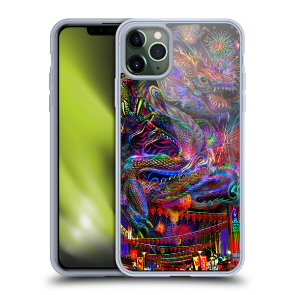 Jumbie Art Visionary Dragon Soft Gel Case for Apple iPhone 11 Pro Max