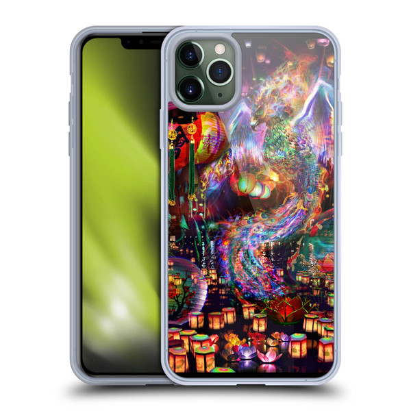 Jumbie Art Visionary Phoenix Soft Gel Case for Apple iPhone 11 Pro Max
