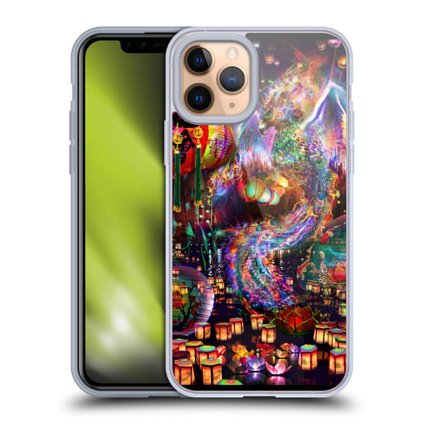 Jumbie Art Visionary Phoenix Soft Gel Case for Apple iPhone 11 Pro