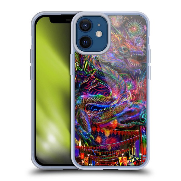 Jumbie Art Visionary Dragon Soft Gel Case for Apple iPhone 12 Mini