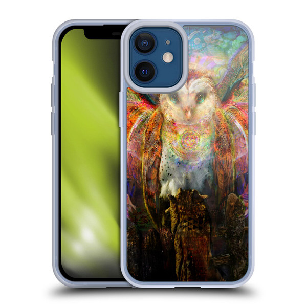 Jumbie Art Visionary Owl Soft Gel Case for Apple iPhone 12 Mini
