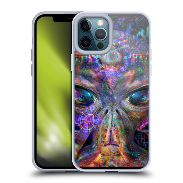 Jumbie Art Visionary Alien Soft Gel Case for Apple iPhone 12 Pro Max