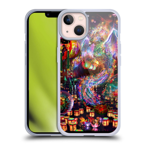 Jumbie Art Visionary Phoenix Soft Gel Case for Apple iPhone 13