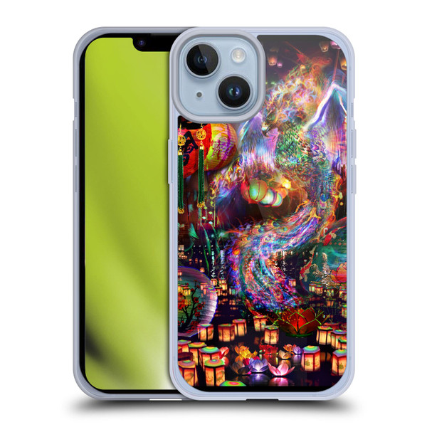 Jumbie Art Visionary Phoenix Soft Gel Case for Apple iPhone 14