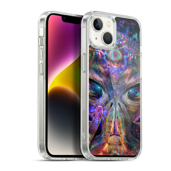 Jumbie Art Visionary Alien Soft Gel Case for Apple iPhone 14 Plus & MagSafe