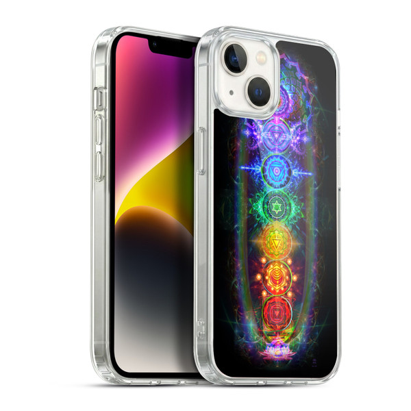 Jumbie Art Visionary Chakras Soft Gel Case for Apple iPhone 14 Plus & MagSafe