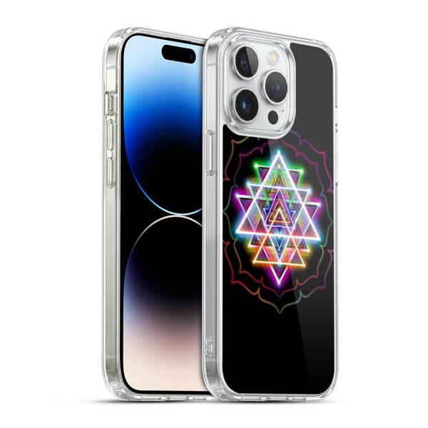 Jumbie Art Visionary Sri Yantra Soft Gel Case for Apple iPhone 14 Pro Max & MagSafe