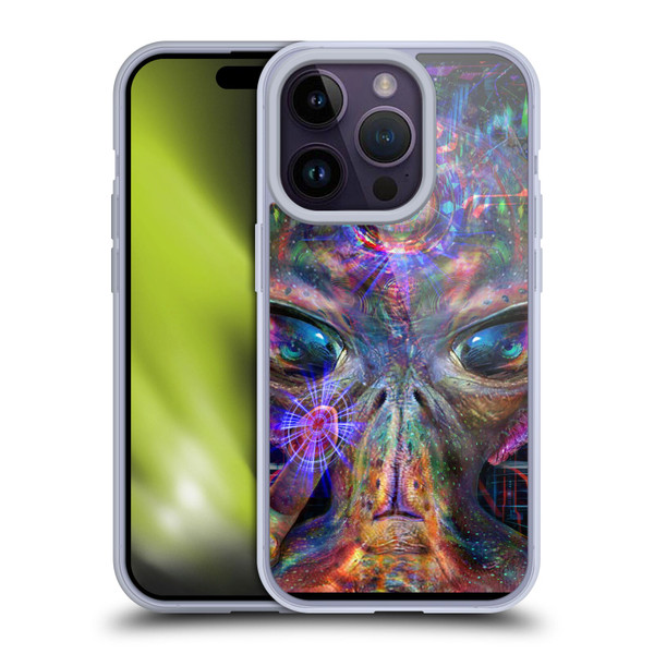 Jumbie Art Visionary Alien Soft Gel Case for Apple iPhone 14 Pro