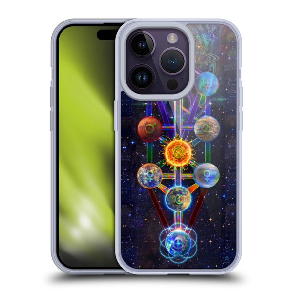 Jumbie Art Visionary Tree Of Life Soft Gel Case for Apple iPhone 14 Pro
