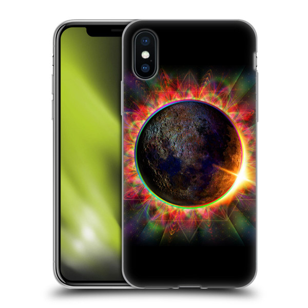 Jumbie Art Visionary Eclipse Soft Gel Case for Apple iPhone X / iPhone XS