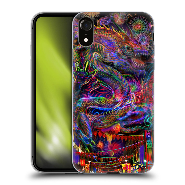 Jumbie Art Visionary Dragon Soft Gel Case for Apple iPhone XR