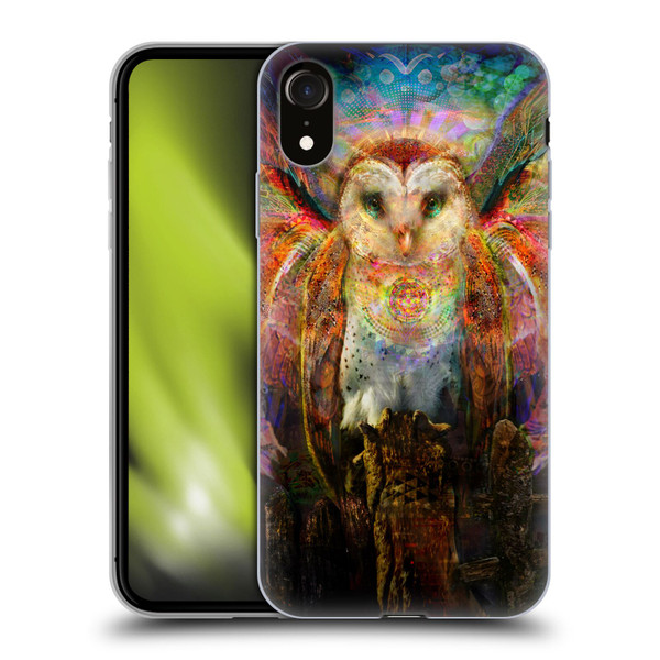 Jumbie Art Visionary Owl Soft Gel Case for Apple iPhone XR