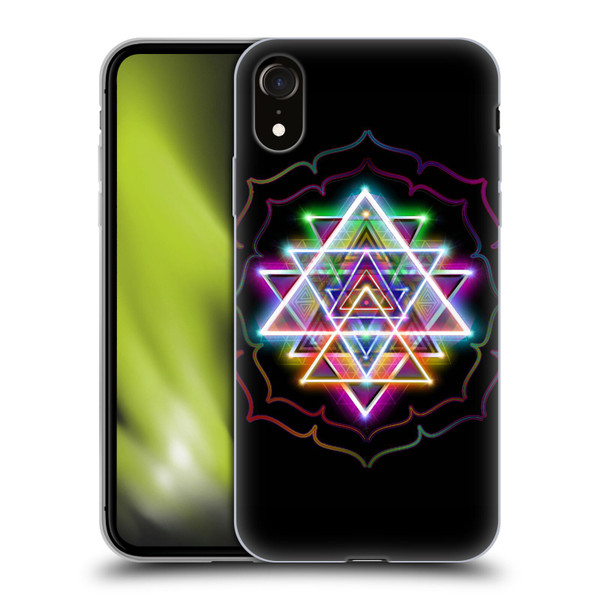 Jumbie Art Visionary Sri Yantra Soft Gel Case for Apple iPhone XR