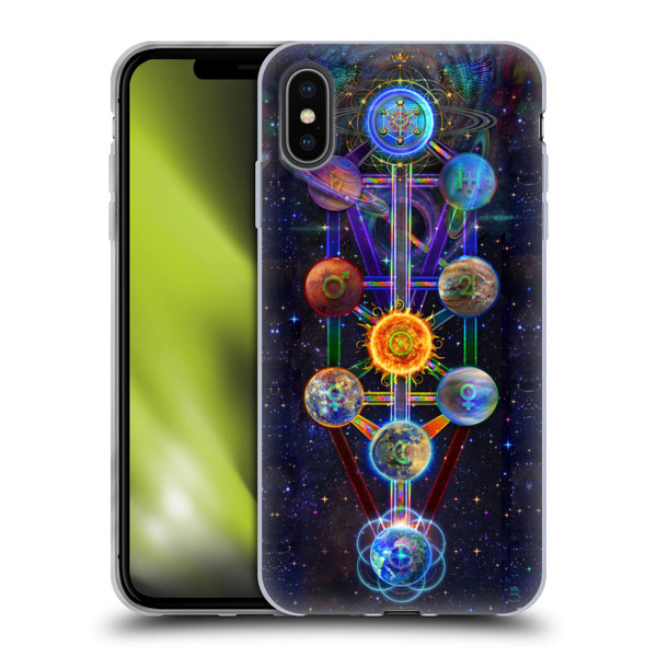 Jumbie Art Visionary Tree Of Life Soft Gel Case for Apple iPhone XS Max