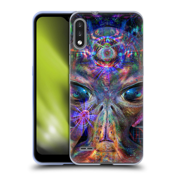Jumbie Art Visionary Alien Soft Gel Case for LG K22