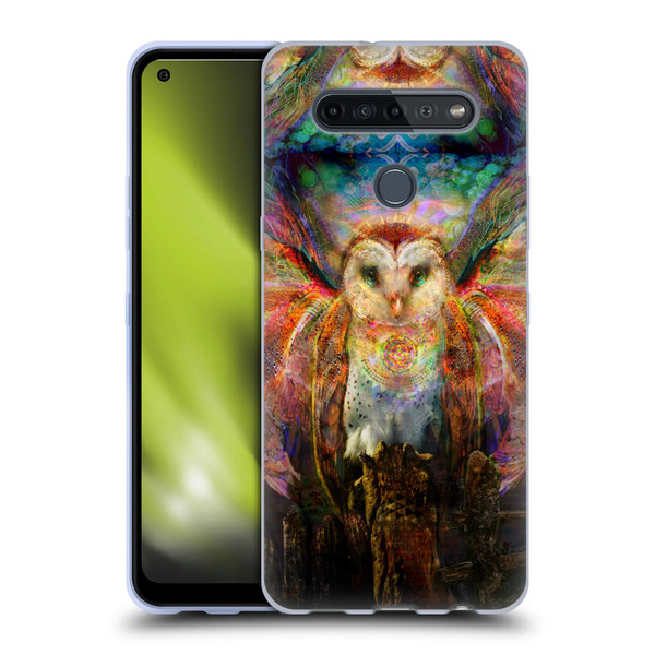 Jumbie Art Visionary Owl Soft Gel Case for LG K51S