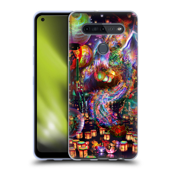 Jumbie Art Visionary Phoenix Soft Gel Case for LG K51S