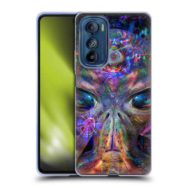 Jumbie Art Visionary Alien Soft Gel Case for Motorola Edge 30