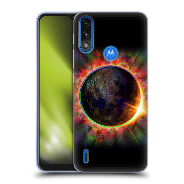 Jumbie Art Visionary Eclipse Soft Gel Case for Motorola Moto E7 Power / Moto E7i Power