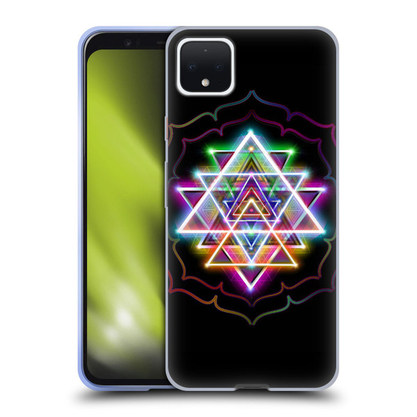 Jumbie Art Visionary Sri Yantra Soft Gel Case for Google Pixel 4 XL