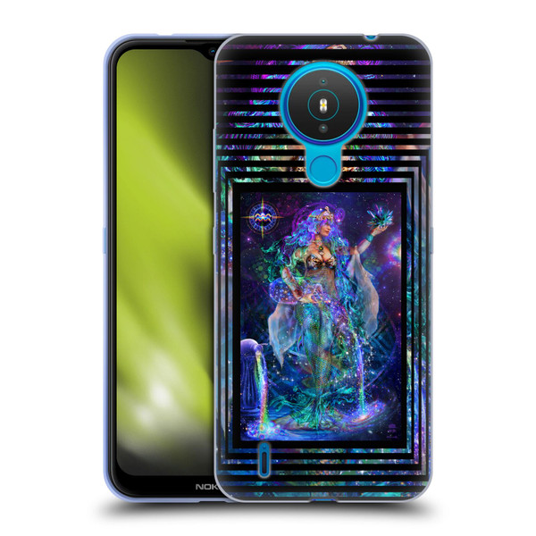 Jumbie Art Visionary Aquarius Soft Gel Case for Nokia 1.4