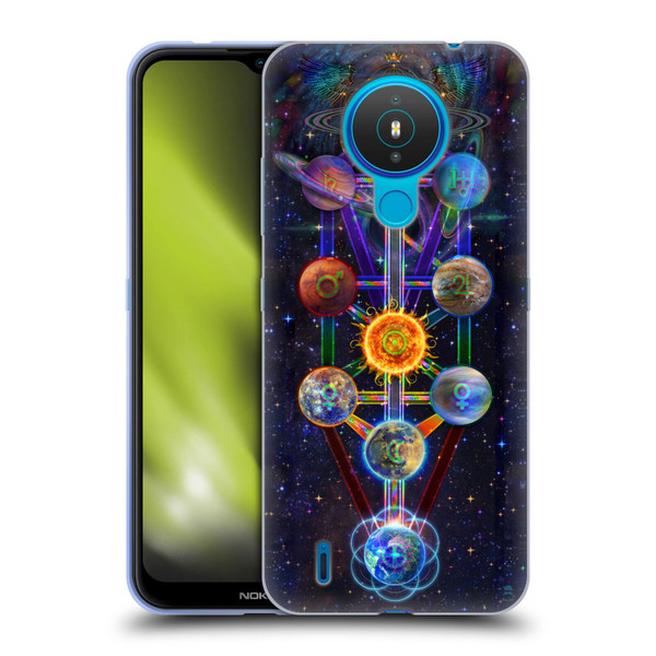 Jumbie Art Visionary Tree Of Life Soft Gel Case for Nokia 1.4