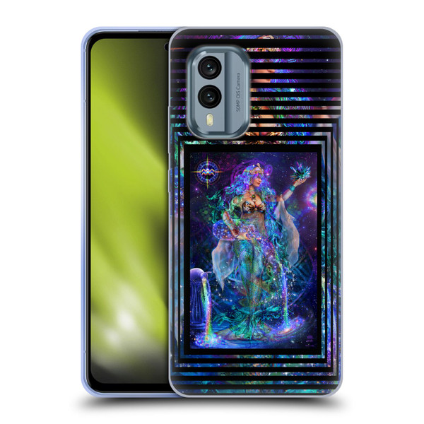 Jumbie Art Visionary Aquarius Soft Gel Case for Nokia X30