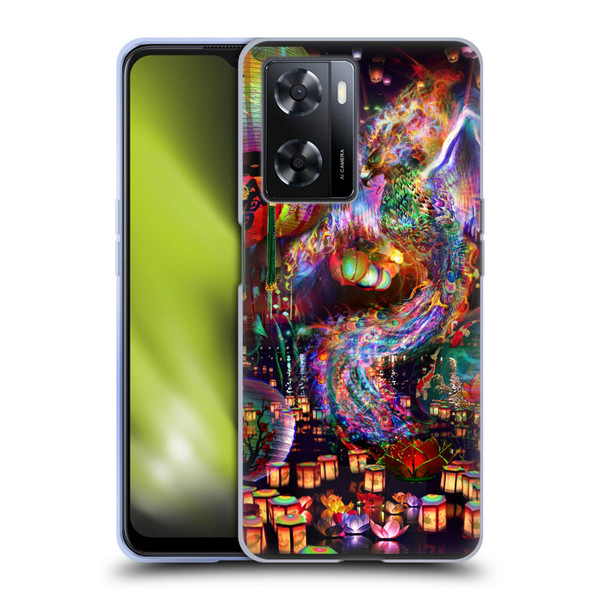 Jumbie Art Visionary Phoenix Soft Gel Case for OPPO A57s