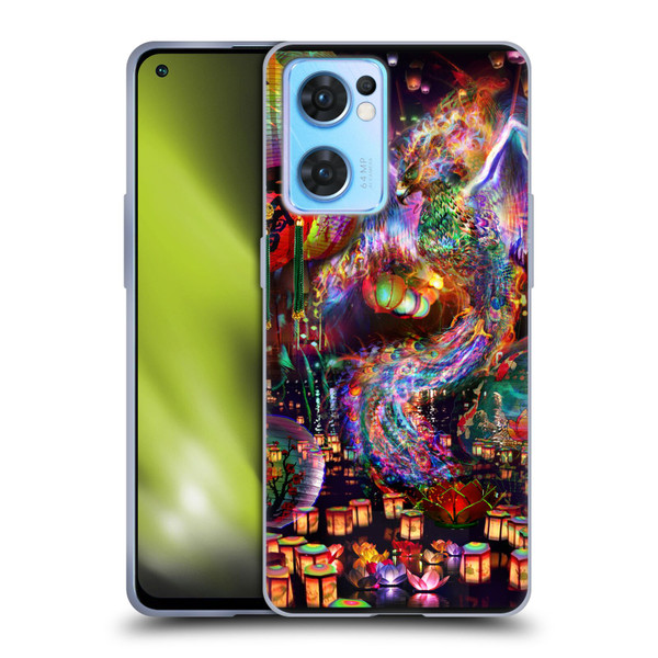 Jumbie Art Visionary Phoenix Soft Gel Case for OPPO Reno7 5G / Find X5 Lite