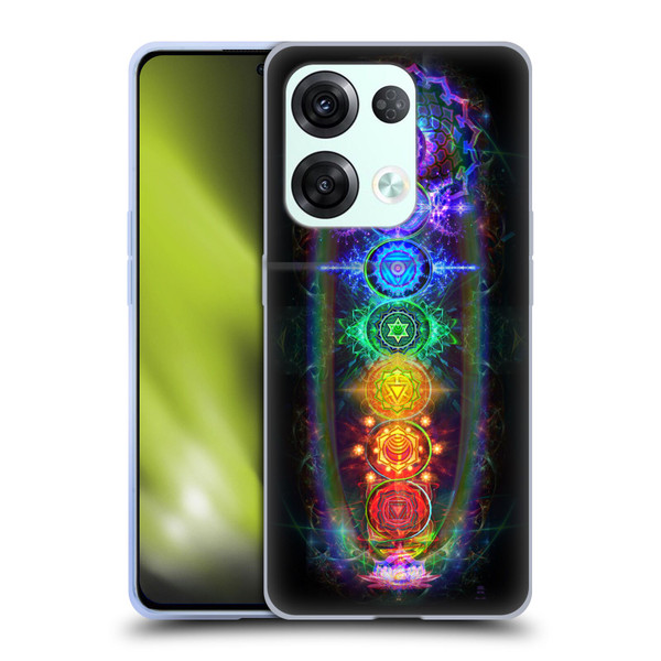 Jumbie Art Visionary Chakras Soft Gel Case for OPPO Reno8 Pro