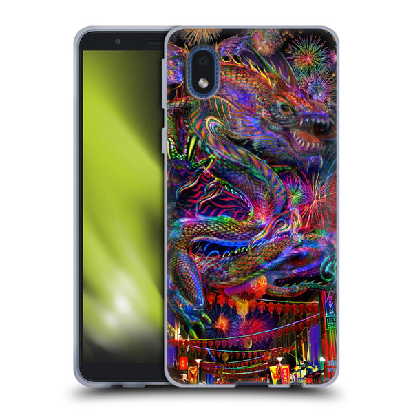 Jumbie Art Visionary Dragon Soft Gel Case for Samsung Galaxy A01 Core (2020)