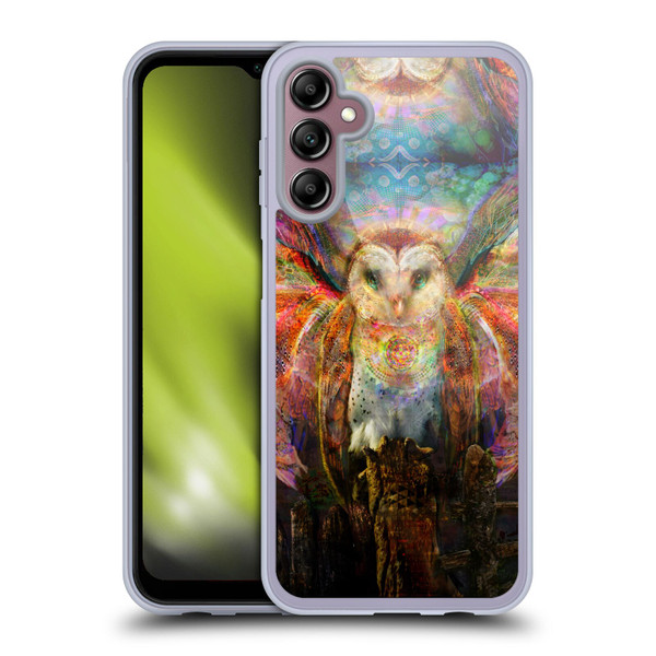 Jumbie Art Visionary Owl Soft Gel Case for Samsung Galaxy A14 5G
