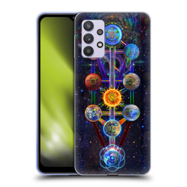 Jumbie Art Visionary Tree Of Life Soft Gel Case for Samsung Galaxy A32 5G / M32 5G (2021)